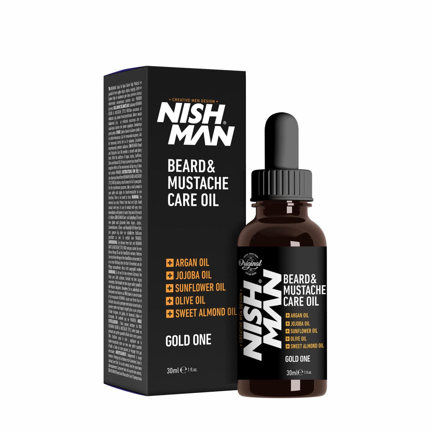 NISHMAN - BEARD AND MUSTACHE CARE OIL