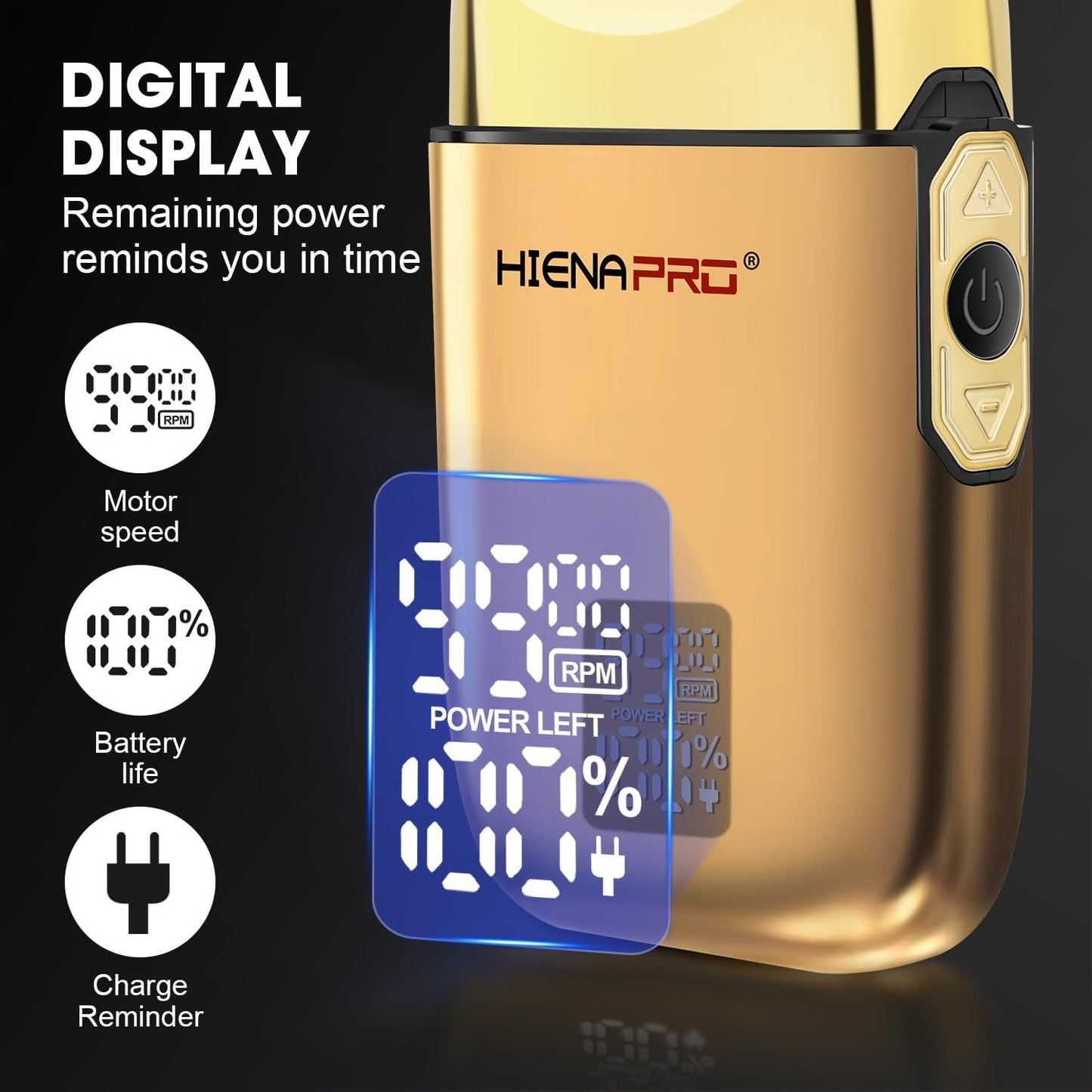 HIENA PRO - HAIR/BAARD SHAVER