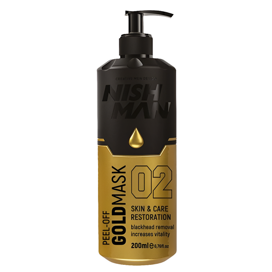 NISHMAN PEEL-OFF GOLD MASK